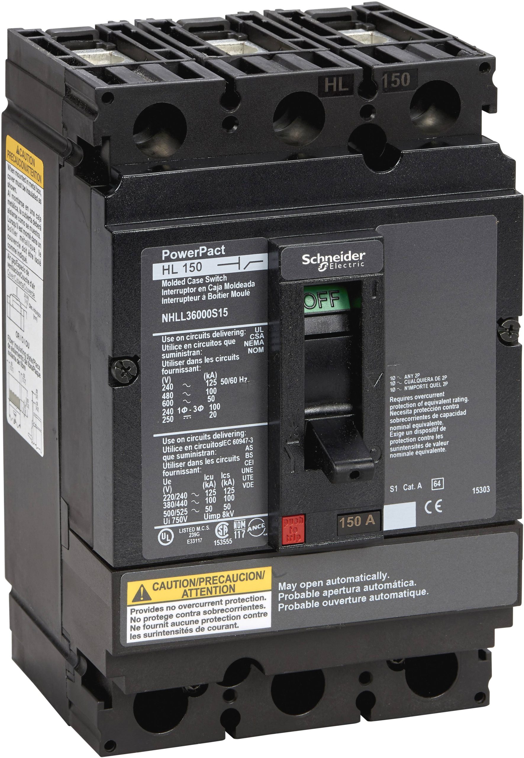 Schneider Electric NHLL36000S15 automatski prekidač