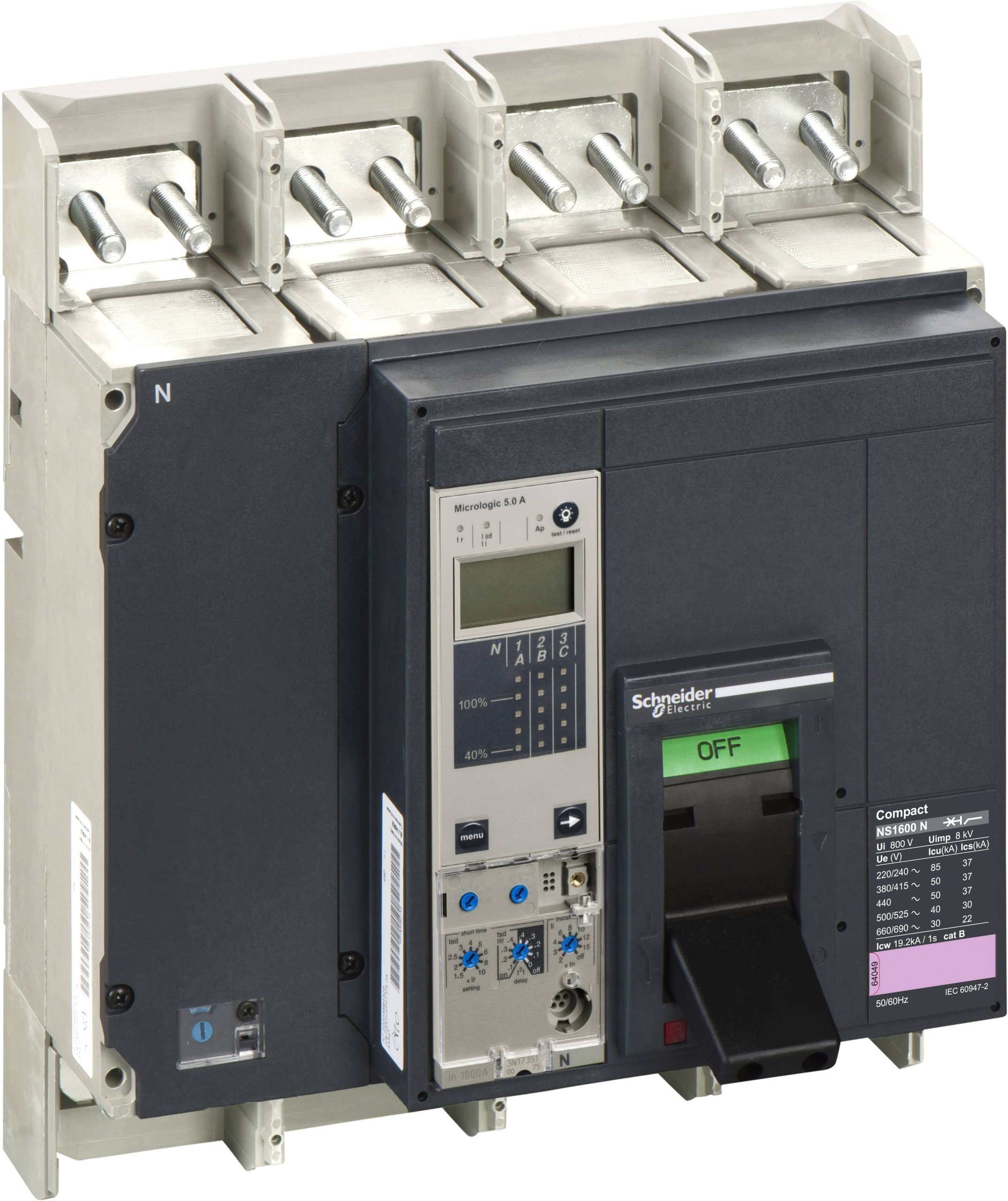 Schneider Electric 33414 automatski prekidač 4-polni pol.