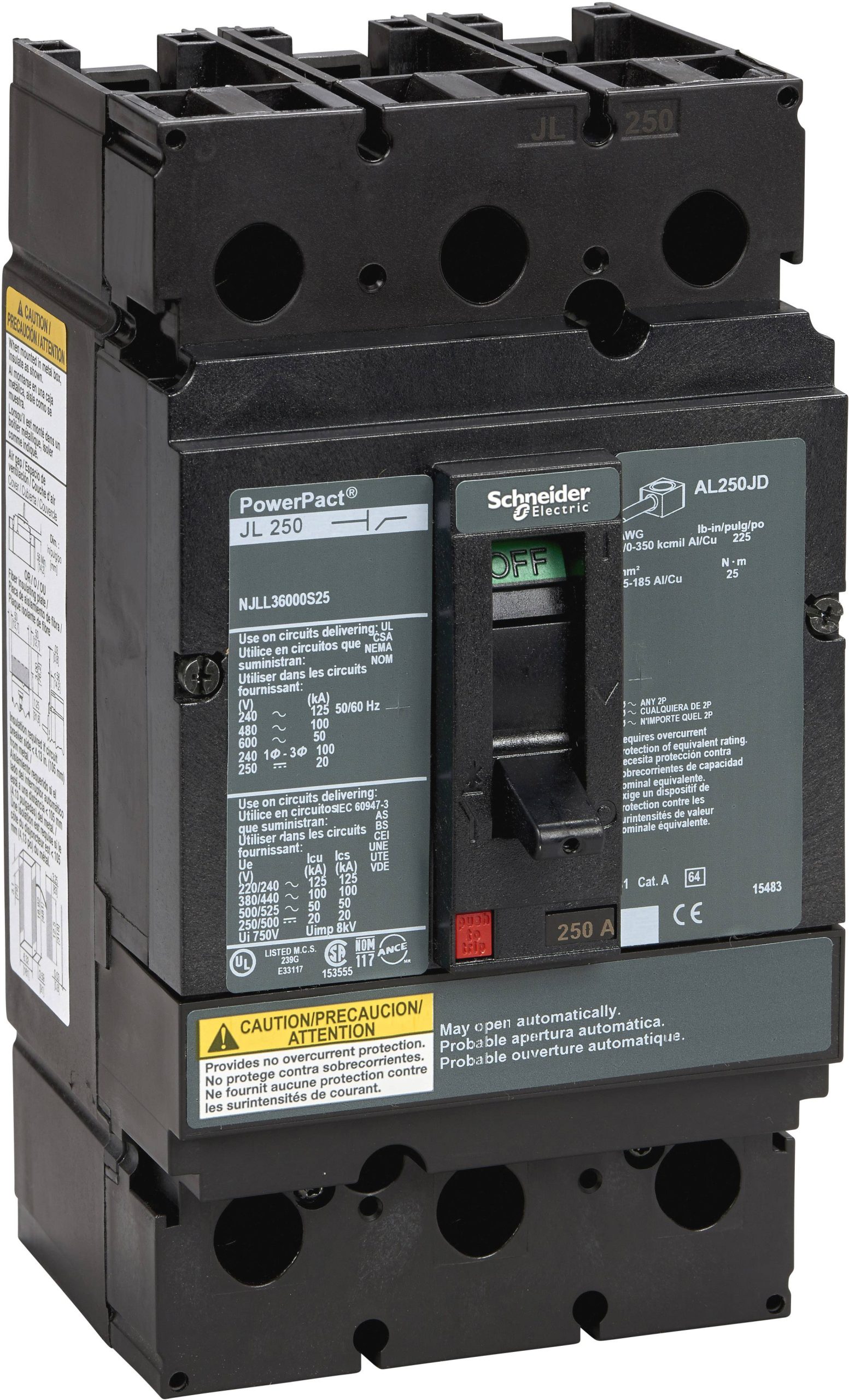 Schneider Electric NJLL36000S25 automatski prekidač