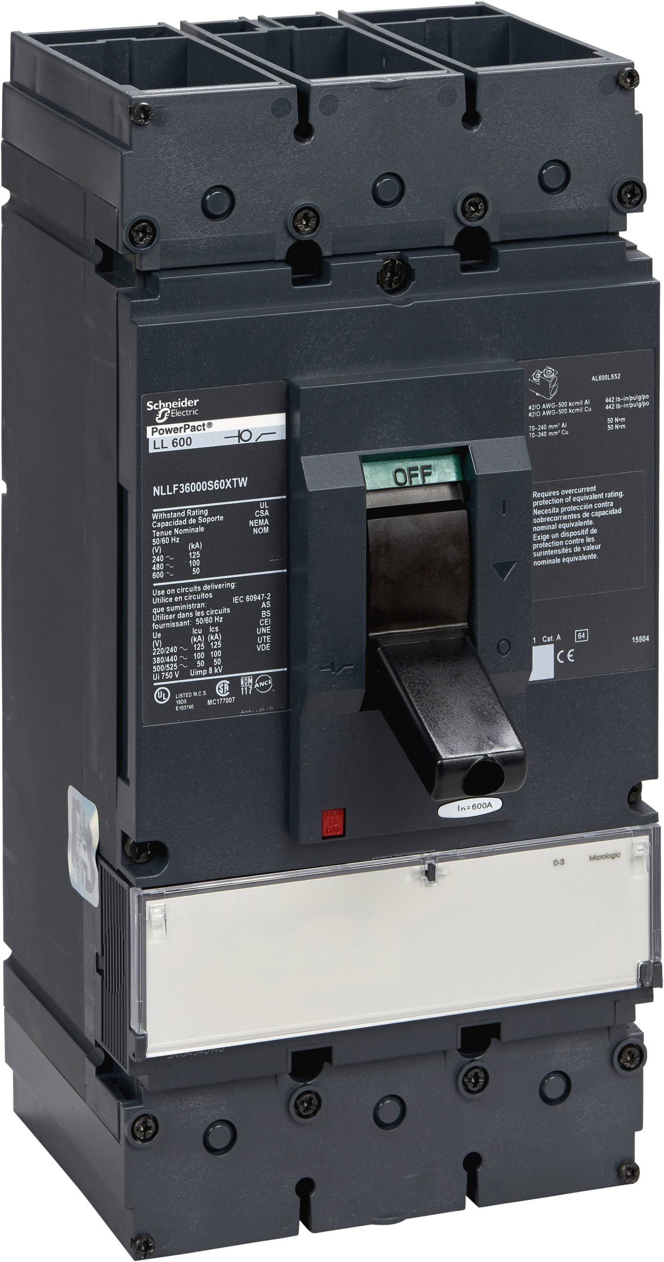 Schneider Electric NLLF36000S60XTW automatski prekidač