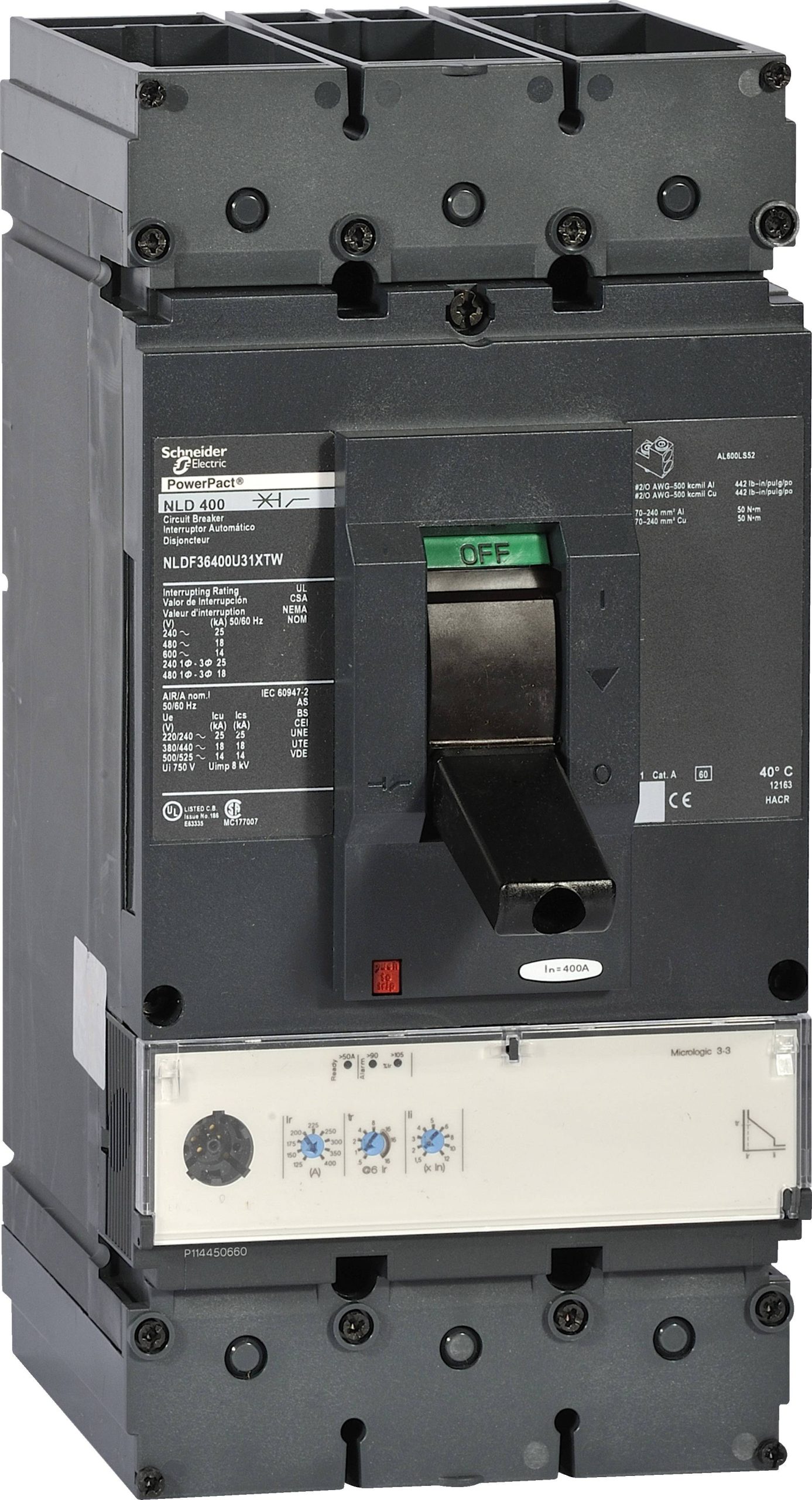 Schneider Electric NLGF36600U31XTW automatski prekidač