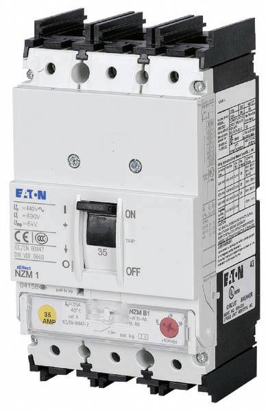 Eaton NZMN1-AF125-NA automatski prekidač 3 pol. 125 A