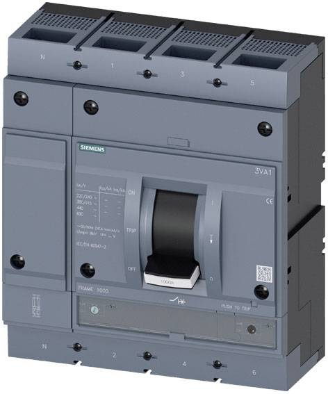 Siemens 3VA1580-6EF42-0AA0 automatski prekidač 4-polni pol. 560 - 800 A