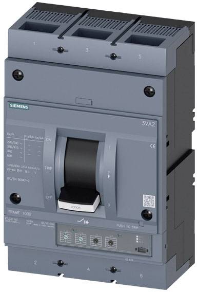 Siemens 3VA2563-7HM32-0AA0 automatski prekidač 3-polni pol. 250 - 630 A