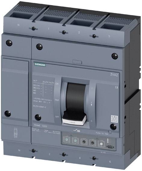 Siemens 3VA2563-7HN42-0AA0 automatski prekidač 4-polni pol. 250 - 630 A