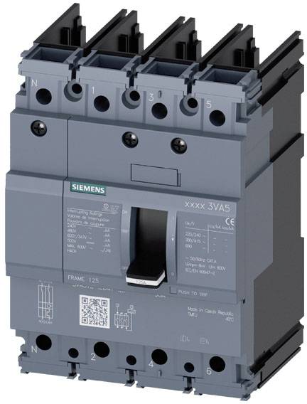 Siemens 3VA5145-4ED41-0AA0 automatski prekidač 4-polni pol. 32 - 45 A