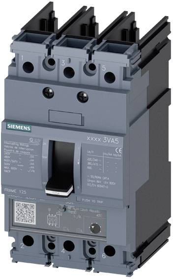 Siemens 3VA5170-5EF31-0AA0 automatski prekidač 3-polni pol. 49 - 70 A