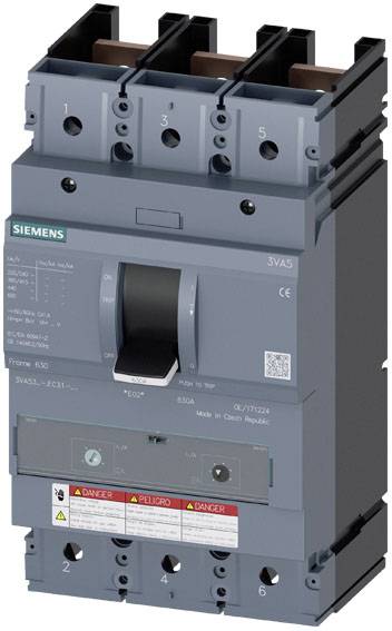 Siemens 3VA5320-6EC31-0AA0 automatski prekidač 3-polni pol. 200 - 200 A