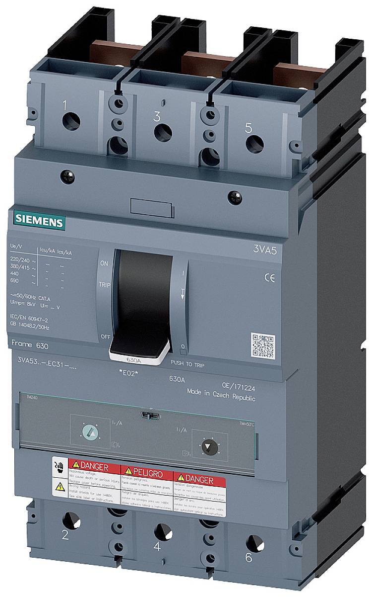 Siemens 3VA5330-5EC31-0AA0 automatski prekidač 3-polni pol. 300 - 300 A