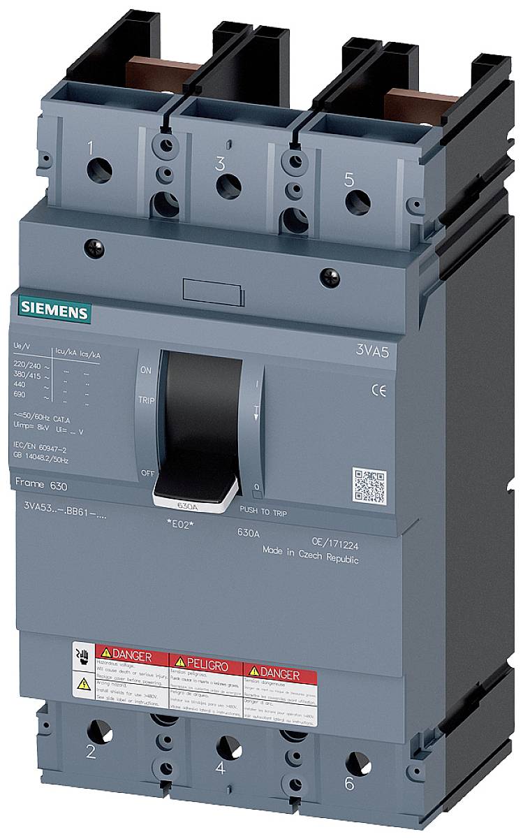 Siemens 3VA5340-0BB61-0AA0 automatski prekidač 2-polni pol.