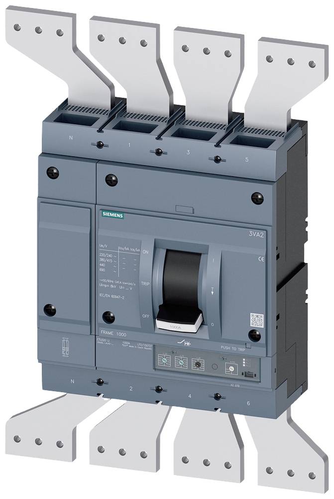 Siemens 3VA2612-7HL42-0AA0 automatski prekidač 4 pol. 1250 A