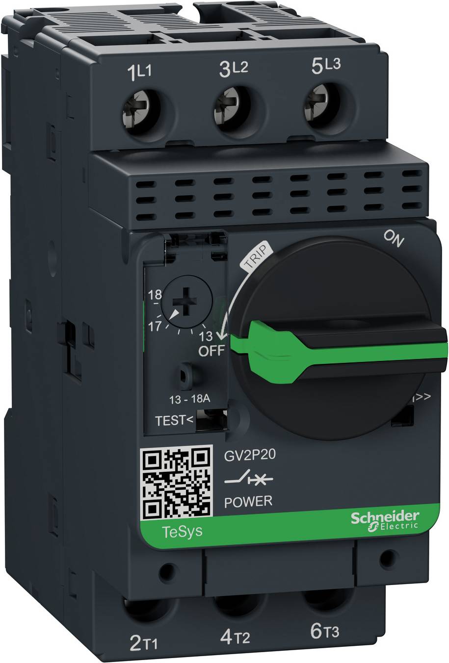 Schneider Electric GV2P20 3-polni IP20