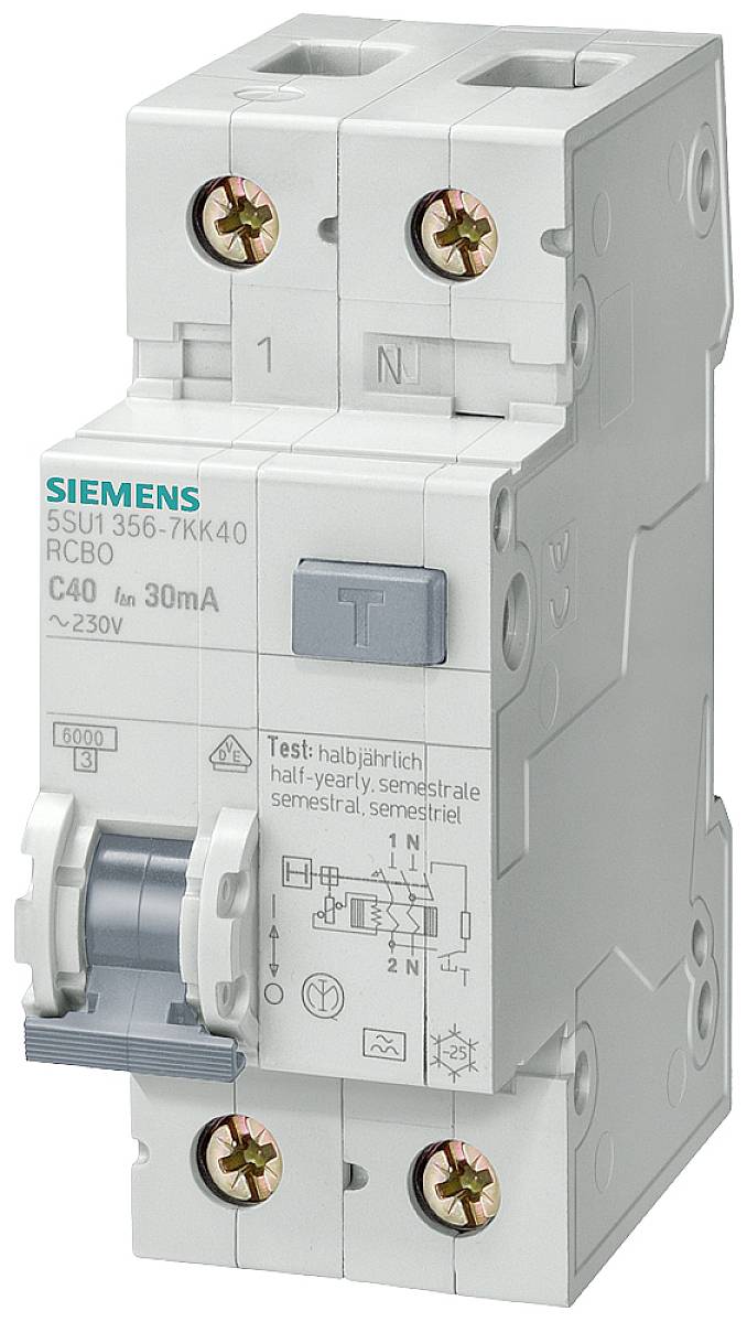 Siemens FID/LS automatski zastitni prekidac 5SU16567KK10 10 A 0.3 A 230 V