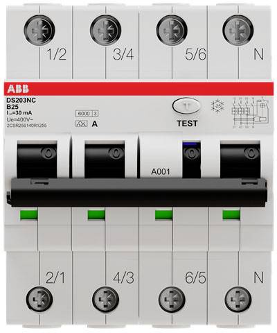 ABB FID/LS automatski zastitni prekidac 2CSR256140R1255 4-polni
