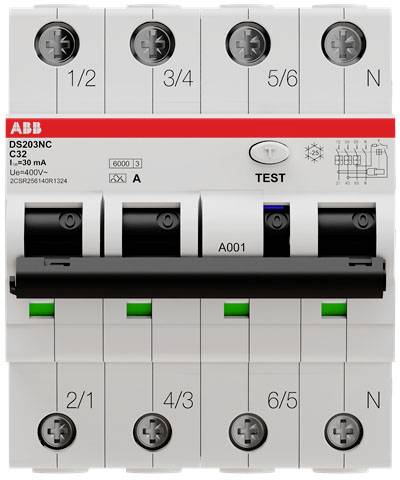 ABB FID/LS automatski zastitni prekidac 2CSR256140R1324 4-polni