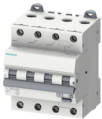 Siemens FID/LS automatski zastitni prekidac 5SU13466FP10 4-polni 10 A 0.03 A