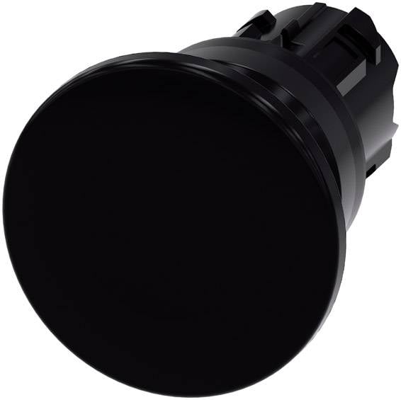 Siemens 3SU1000-1BD10-0AA0 pečurkasti taster crna IP66, IP67, IP69K (u ugrađenom stanju)