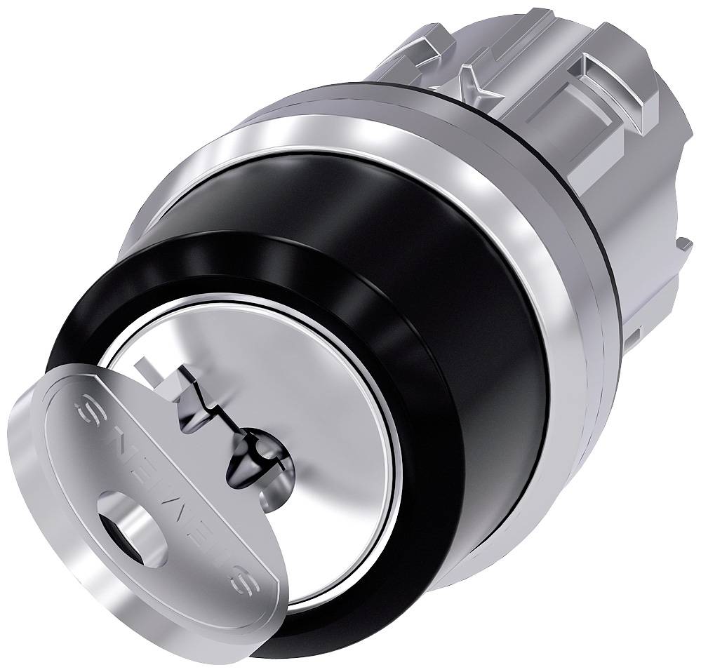 Siemens 3SU1050-4BF11-0AA0 prekidač sa ključem crna