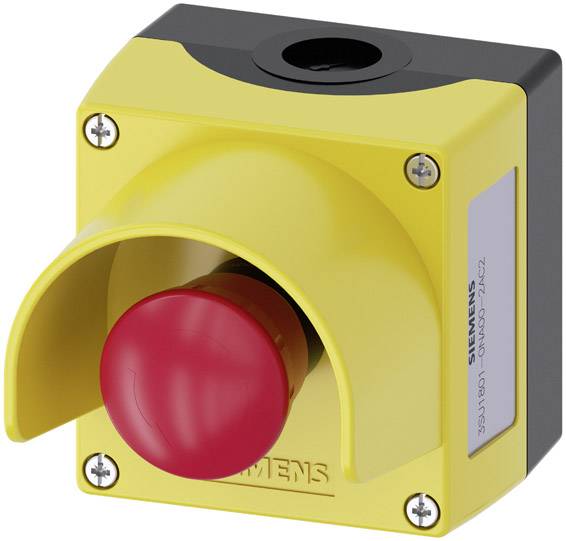 Siemens 3SU1801-0NA00-2AC2 pečurkasti taster žuta IP66, IP67, IP69K (u ugrađenom stanju)