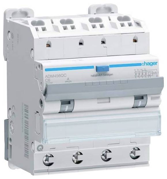 Hager FID/LS automatski zastitni prekidac ADM456QC 230 V 400 V