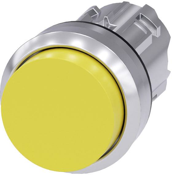 Siemens 3SU1050-0BB30-0AA0 taster srebrna, žuta IP66, IP67, IP69/IP69K