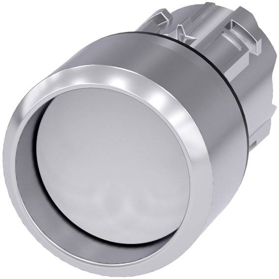 Siemens 3SU1050-0CB60-0AA0 taster srebrna, bela IP66, IP67, IP69/IP69K