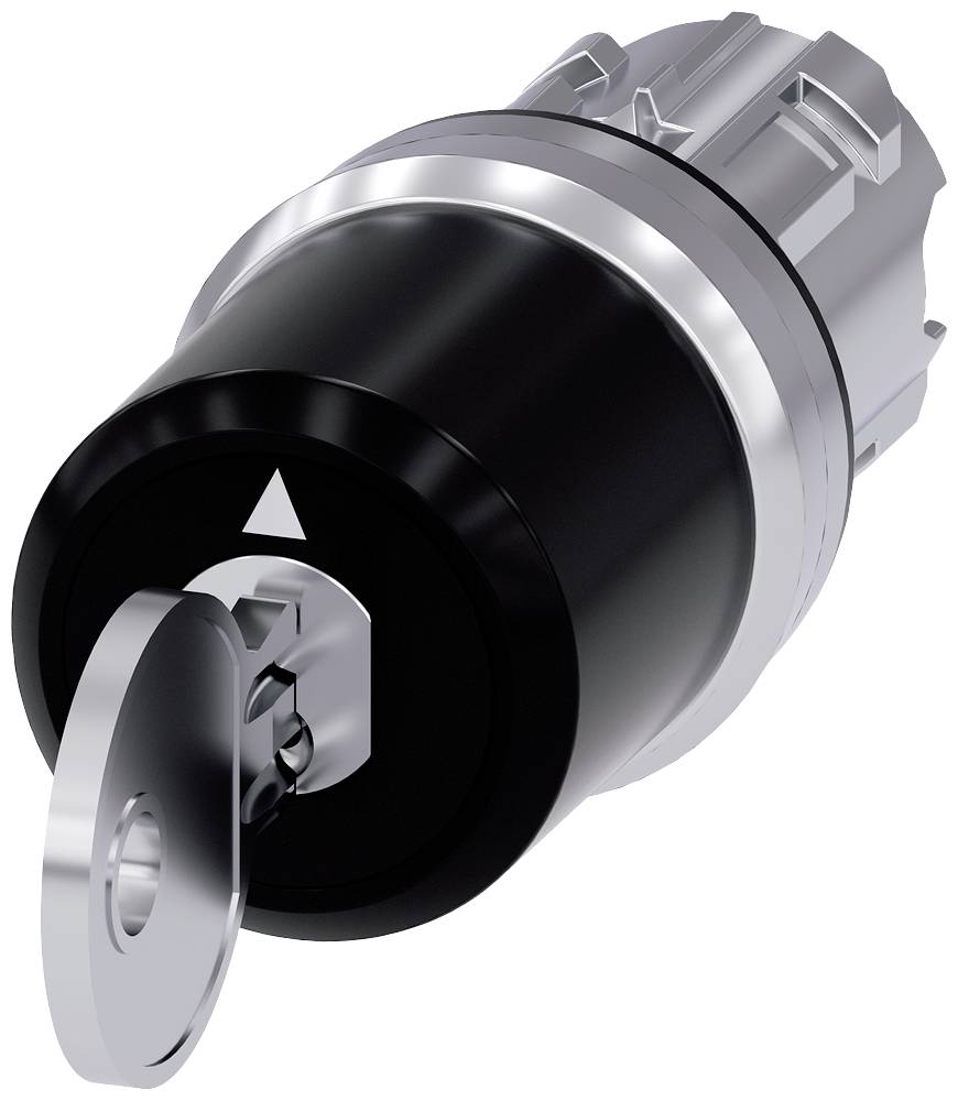 Siemens 3SU1050-5JL01-0AA0 prekidač sa ključem srebrna IP54