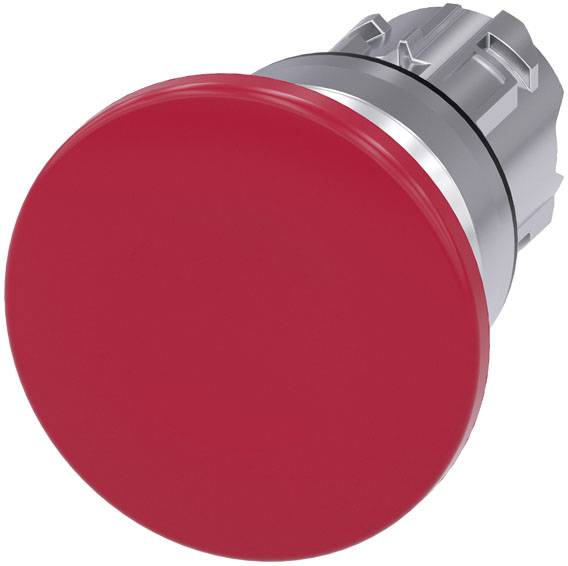 Siemens 3SU1050-1BD20-0AA0 pečurkasti taster srebrna, crvena IP66, IP67, IP69/IP69K
