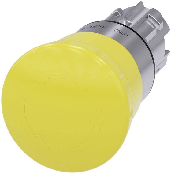 Siemens 3SU1050-1HB30-0AA0 pečurkasti taster žuta IP66, IP67, IP69/IP69K