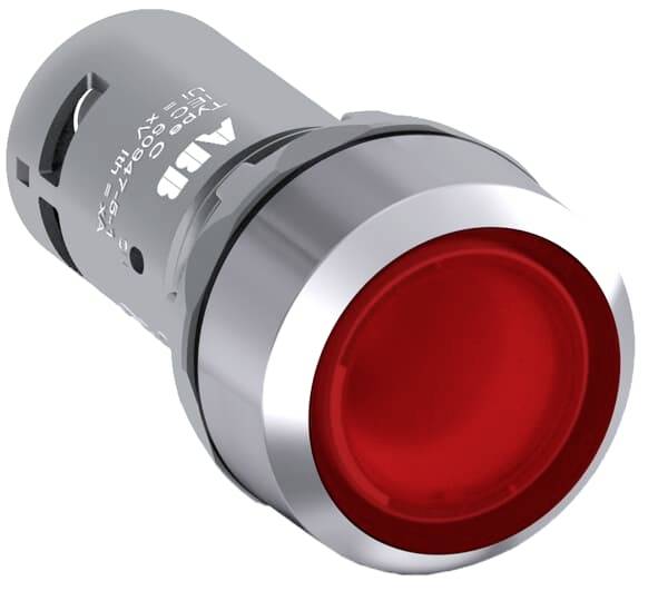ABB CP1-31R-10 taster crvena IP67, IP69K (u ugrađenom stanju)