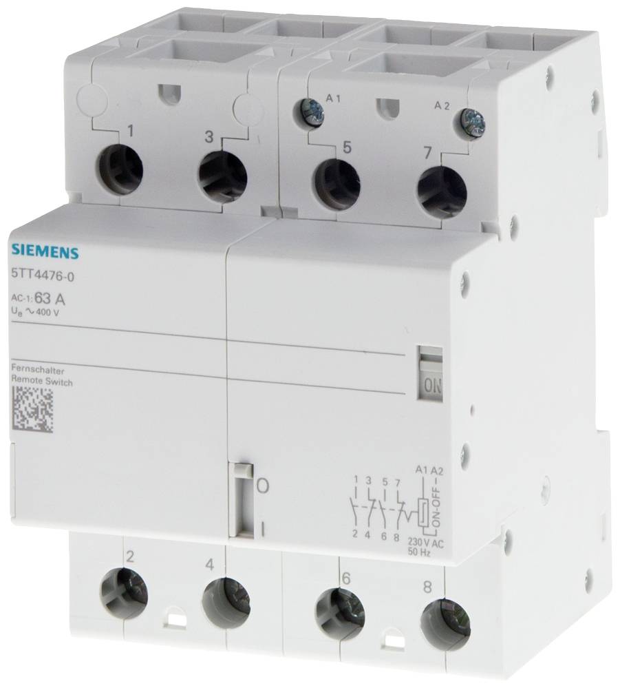 Siemens Daljinski prekidac 5TT4464-0 40 A 400 V 4 NO kontakt
