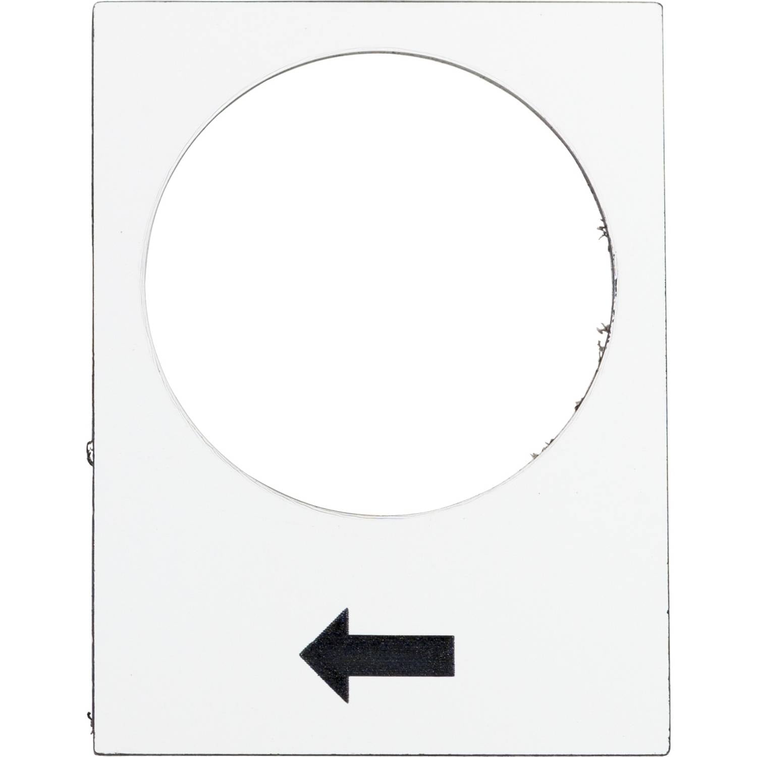 Schneider Electric ZB2BY4901 etiketa bela (pak. 10 kom)