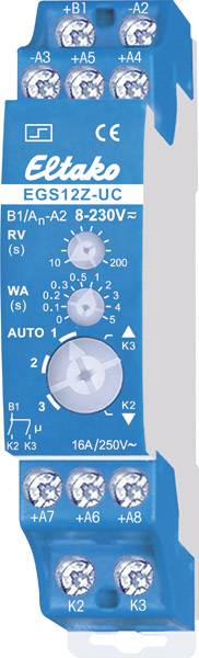Eltako Impulsni relej EGS12Z-UC 16 A 2 A 250 V AC 230 V 2 NO kontakt