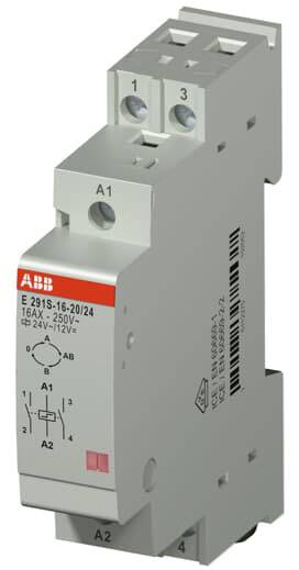 ABB Impulsni prekidac E291S-16-20/24 16 A 24 V AC 12 V DC 2 NO kontakt