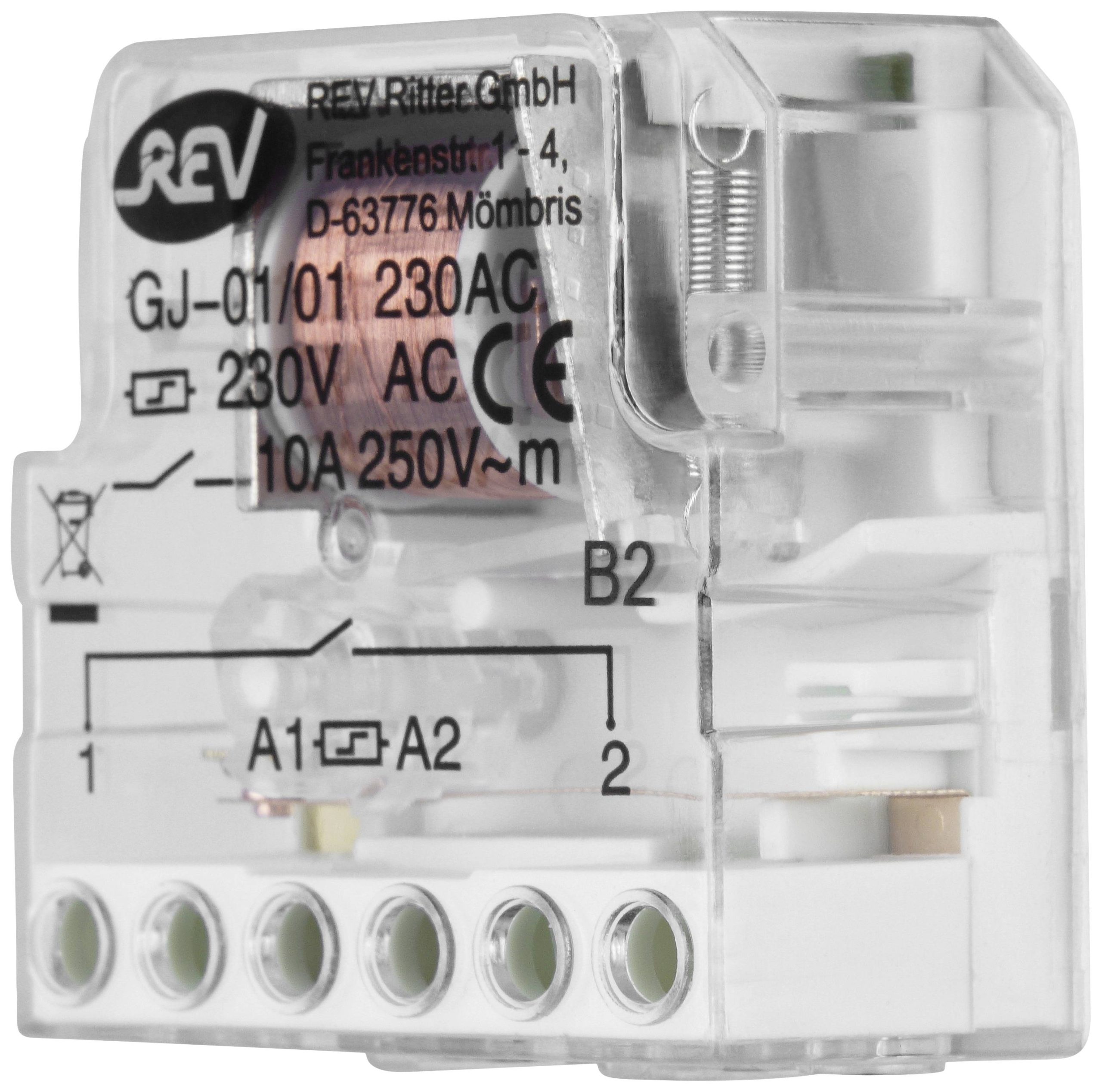 Impulsni relej 10 A 230 V 2300 W