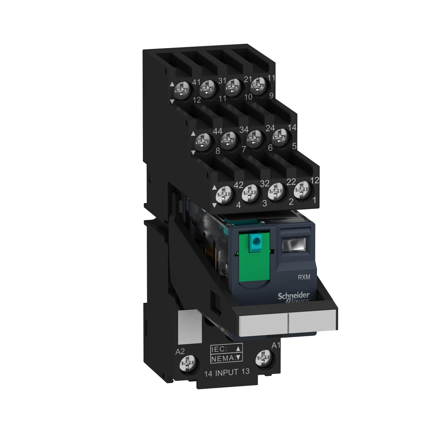 Schneider Electric Impulsni relej RXM4AB1BDPVS 6 A 24 V DC 4 W