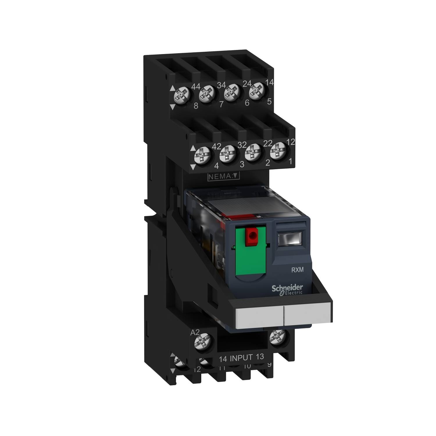 Schneider Electric Impulsni relej RXM4AB2B7PVM 6 A 24 V AC 4 W