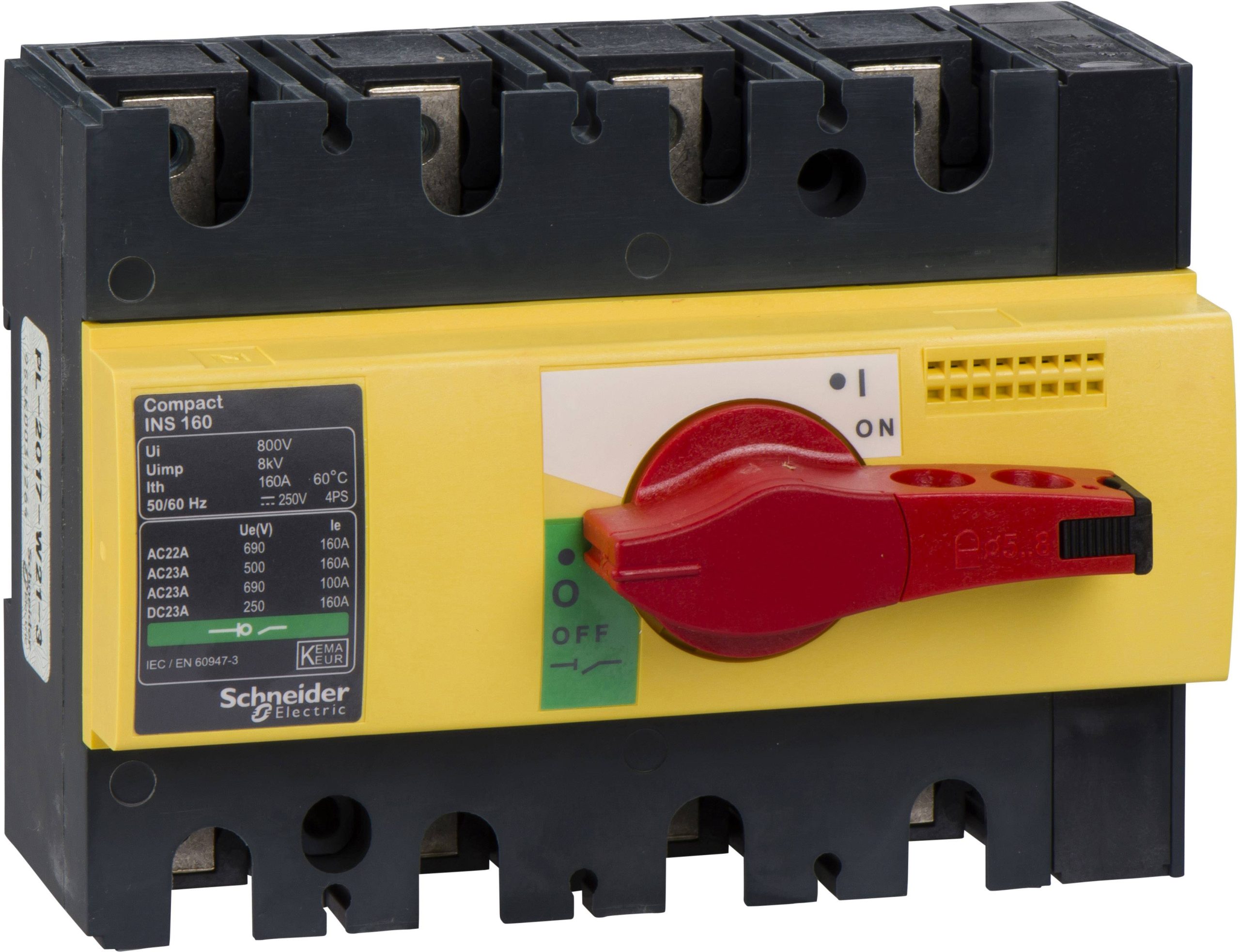 Schneider Electric 28929 160 A 250 V/DC, 690 V/AC IP40