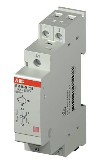 ABB Impulsni relej E291S-16-20/8 16 A 250 V AC 2 NO kontakt