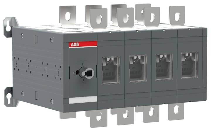 ABB OT800E04C 4-polni 800 A 1000 V IP20