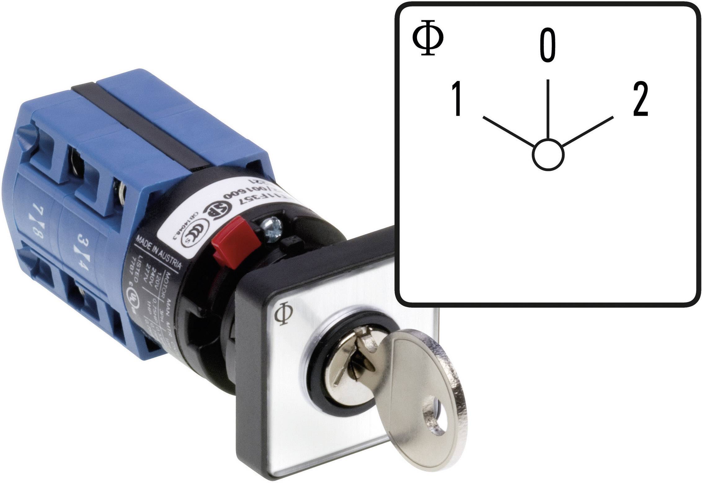 Kraus & Naimer CG4.A211.*FS2.DE21 2-polni 10 A IP66