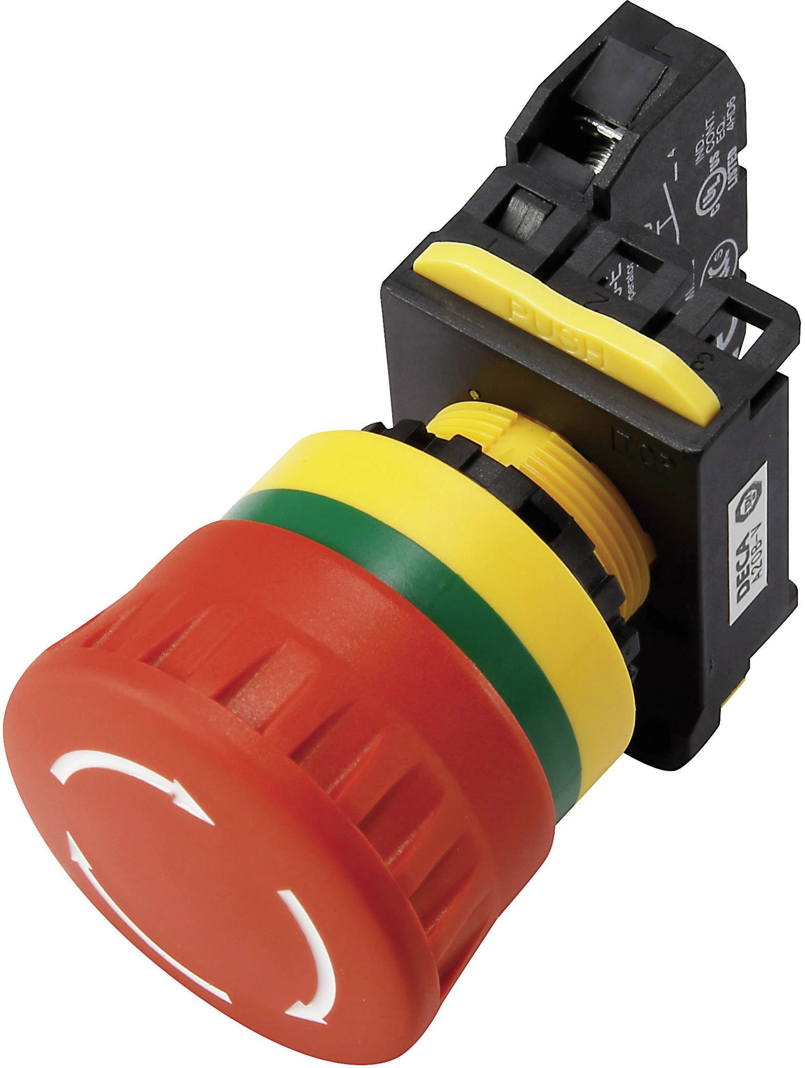 DECA A20B-V4E12R stop prekidač za hitno zaustavljanje 6 A, 240 V/AC