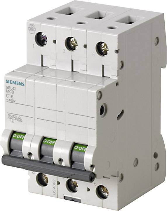 Siemens 5SL4313-7 automatski osigurac 3-polni C 13 A 400 V 10 kA