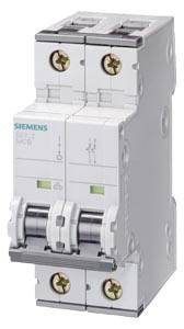 Siemens 5SY52047 automatski osigurac 2-polni C 4 A 400 V 10 kA