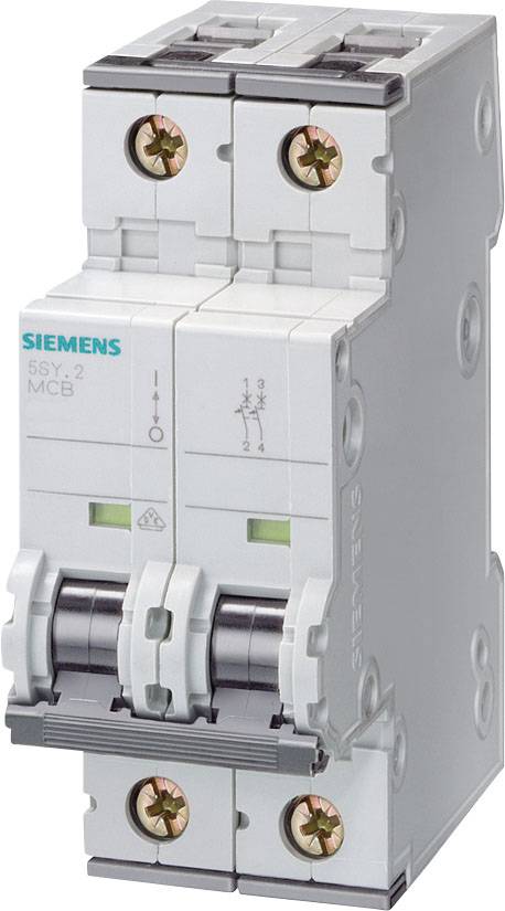 Siemens 5SY42138 automatski osigurac 2-polni D 13 A 230 V, 400 V 10 kA