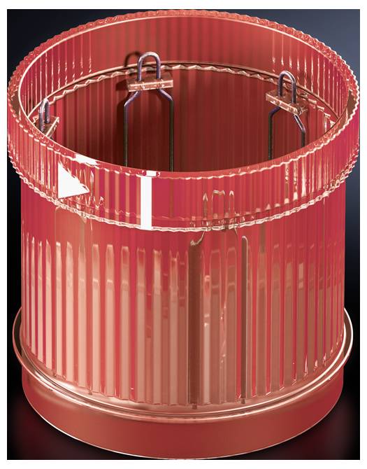 RITTAL SG 2370.501 24 V IP65 70 mm crvena