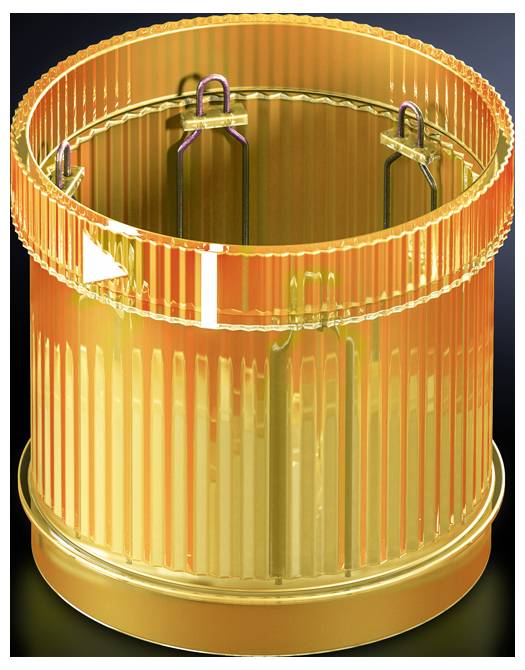 RITTAL SG 2370.521 24 V IP65 70 mm žuta