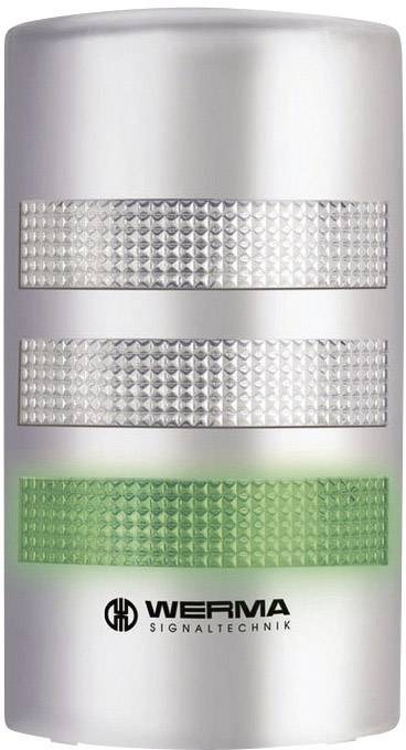WERMA KOMBISIGN 71 24 V/DC IP65 45 mm srebrna