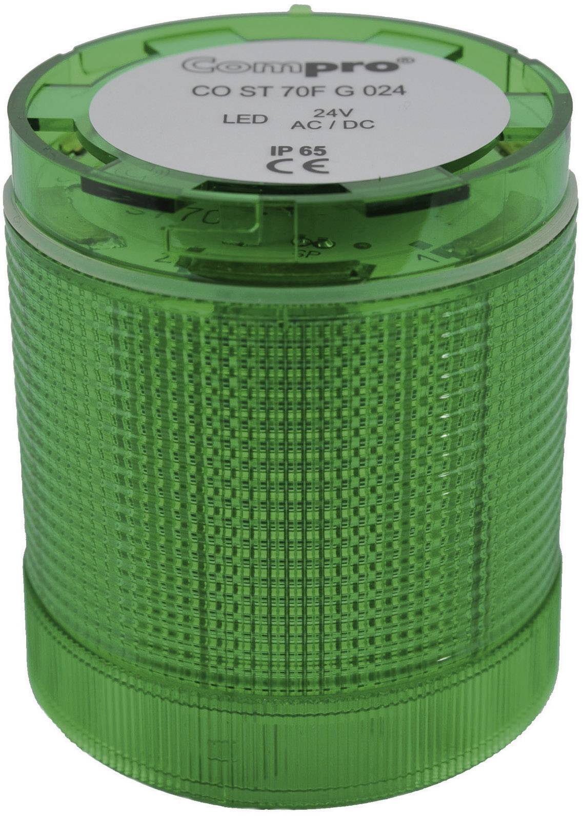 COMPRO CO ST 70 24 V/DC, 24 V/AC 75 dB IP65 70 mm zelena