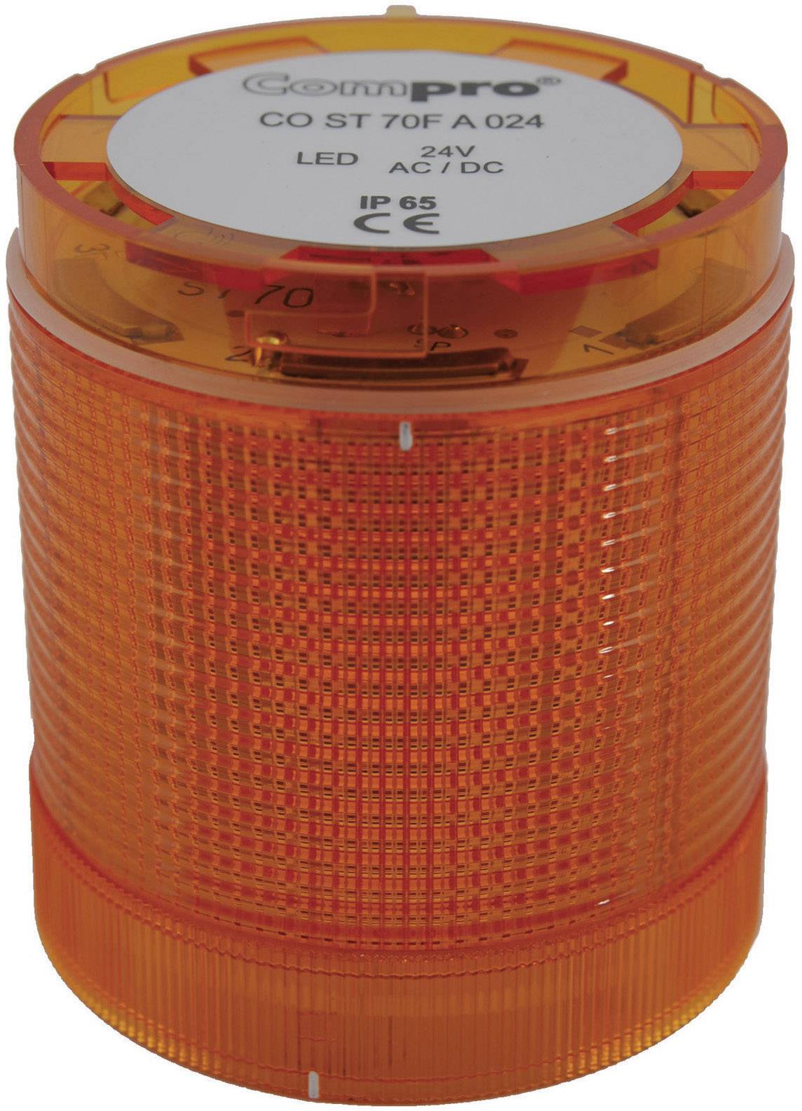 COMPRO CO ST 70 24 V/DC, 24 V/AC 75 dB IP65 70 mm žuta